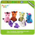 Color Horse 3D Eraser To School, Toys et cadeau promotionnel